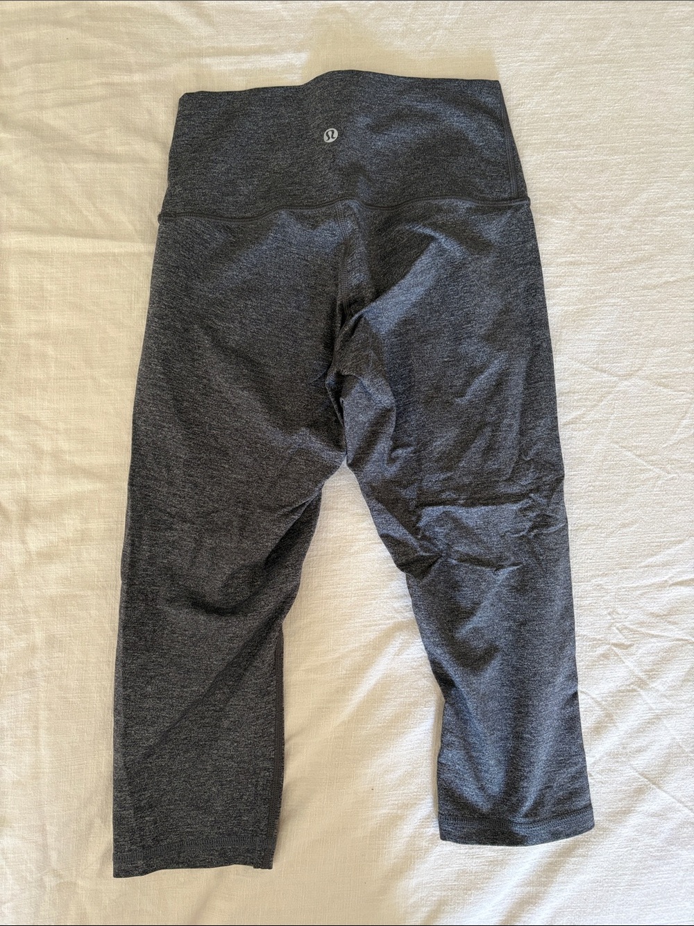 lululemon athletica Dark Heather Gray Capris
